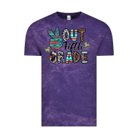 Cloud Purple out fifth grade Vintage Tee - CowhideDigitalArt