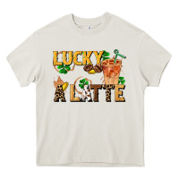 Cream lucky a latte Heavy Core Tee - FaDigitalArtStudio