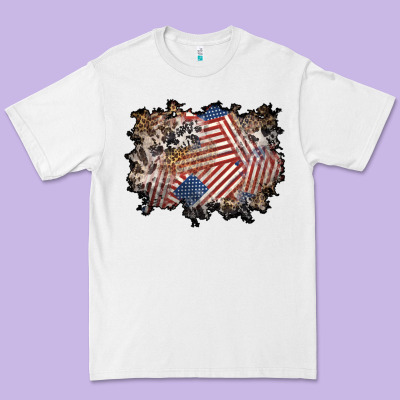 4th Of July Background Premium Tee Designed By Bundleandbundleshop