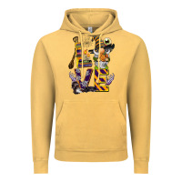 Vintage Mustard halloween love gnome Vintage Hoodie - BarkalooDesign