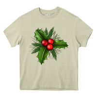 Mossy Mistletoe Heavy Core Tee - BundleAndBundleShop