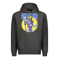 Charcoal Heather skeletor Premium Hoodie - baoMotion