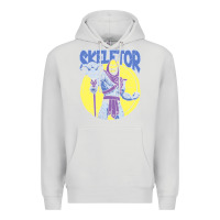 Dove Grey skeletor Premium Hoodie - baoMotion