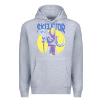 Heather Grey skeletor Premium Hoodie - baoMotion