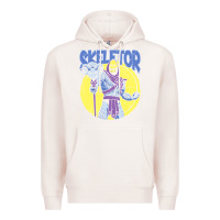 Pale Pink skeletor Premium Hoodie - baoMotion