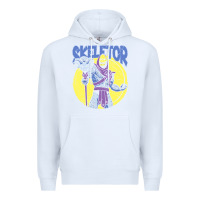 White skeletor Premium Hoodie - baoMotion