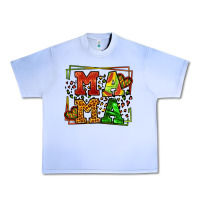 Grape Ice juneteenth leopard frame mama Mother's Day Urban Heavy Tee - LillyAllenDesigns