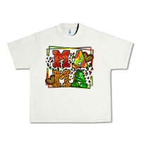 Pistachio juneteenth leopard frame mama Mother's Day Urban Heavy Tee - LillyAllenDesigns