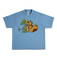 Pebble Blue sunflower pumpkin Urban Heavy Tee - RanaPortraitStore