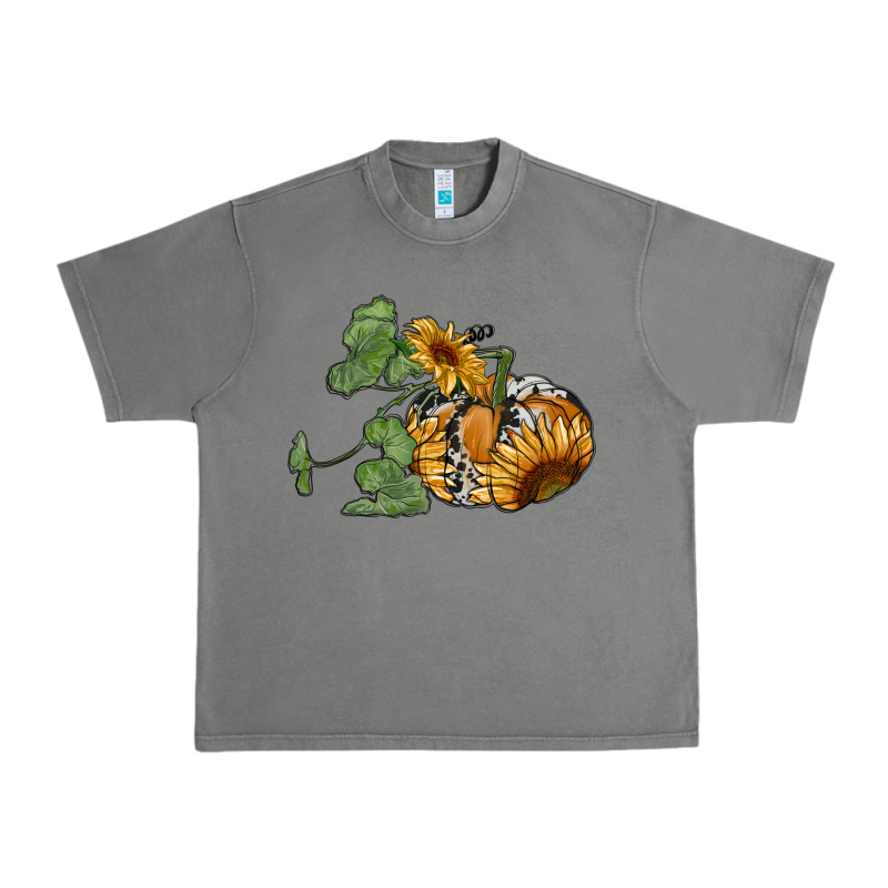 Sunflower Pumpkin Urban Heavy Tee by RanaPortraitStore | Teevron