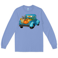 Colony Blue fall truck Long Sleeve Tee - Artiststas
