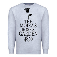 Heather Grey The Moira's Rose's Garden Premium Sweatshirt - Bettercallsaul