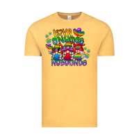 Vintage Mustard love gnome no bounds Vintage Tee - CowhideDigitalArt