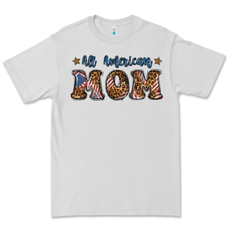 All American Mom Premium Tee by BundleAndBundleShop | Teevron
