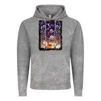 Cloud Rock halloween dancing skeletons stars Vintage Hoodie - BarkalooDesign