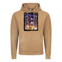 Vintage Camel halloween dancing skeletons stars Vintage Hoodie - BarkalooDesign