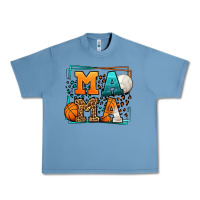 Pebble Blue Basketball and Volleyball mama Mother's Day Urban Heavy Tee - LillyAllenDesigns