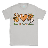 Moon Dust Peace Love Horses Classic Tee - Jasminsmagicworld