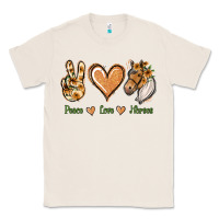 Natural Peace Love Horses Classic Tee - Jasminsmagicworld