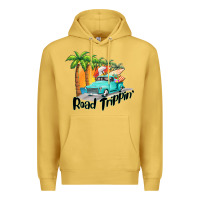 Antique Gold road trippin Premium Hoodie - BarkalooDesign