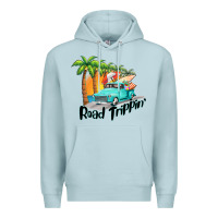 Blue Mist road trippin Premium Hoodie - BarkalooDesign
