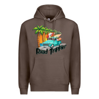 Coffee road trippin Premium Hoodie - BarkalooDesign