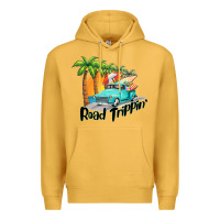 Mustard road trippin Premium Hoodie - BarkalooDesign