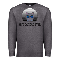 Charcoal Heather Best Cat Dad Ever Premium Sweatshirt - Bettercallsaul
