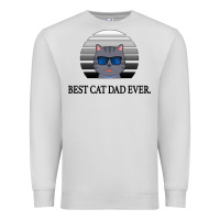 Dove Grey Best Cat Dad Ever Premium Sweatshirt - Bettercallsaul