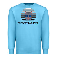 Ocean Blue Best Cat Dad Ever Premium Sweatshirt - Bettercallsaul