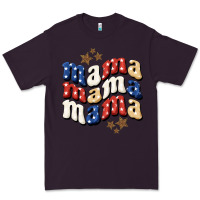 Plum american mama Premium Tee - BundleAndBundleShop