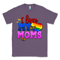 Lavender I love my moms Classic Tee - FaDigitalArtStudio