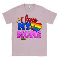 Lilac I love my moms Classic Tee - FaDigitalArtStudio