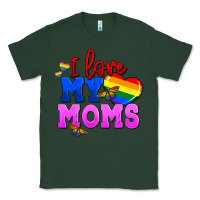 Sports Green I love my moms Classic Tee - FaDigitalArtStudio