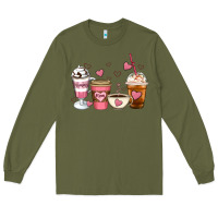 Army Green Mommy coffee Long Sleeve Tee - Artiststas
