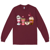 Burgundy Mommy coffee Long Sleeve Tee - Artiststas