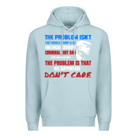 Blue Mist criminal dirtbag anti trump Premium Hoodie - baoMotion