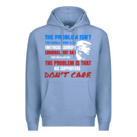 Colony Blue criminal dirtbag anti trump Premium Hoodie - baoMotion
