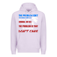 Lilac criminal dirtbag anti trump Premium Hoodie - baoMotion