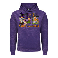 Cloud Purple happy halloween  gnomies Vintage Hoodie - BarkalooDesign