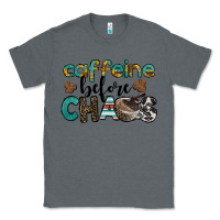 Charcoal Heather western caffeine before chaos Classic Tee - BarkalooDesign