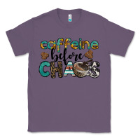 Lavender western caffeine before chaos Classic Tee - BarkalooDesign