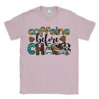 Lilac western caffeine before chaos Classic Tee - BarkalooDesign