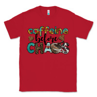 Red western caffeine before chaos Classic Tee - BarkalooDesign