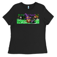 Black Too Cute To Spook Baby Orangutan Ladies Tee - LillyAllenDesigns