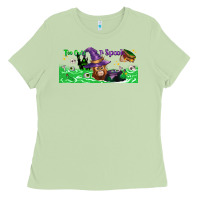Matcha Too Cute To Spook Baby Orangutan Ladies Tee - LillyAllenDesigns