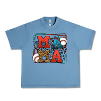 Leopard Baseball Mama Mother's Day Urban Heavy Tee | Teevron