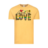 Vintage Mustard love is love Vintage Tee - CowhideDigitalArt