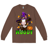 Chestnut moody cow Long Sleeve Tee - Artiststas