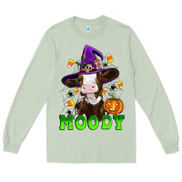 Matcha moody cow Long Sleeve Tee - Artiststas